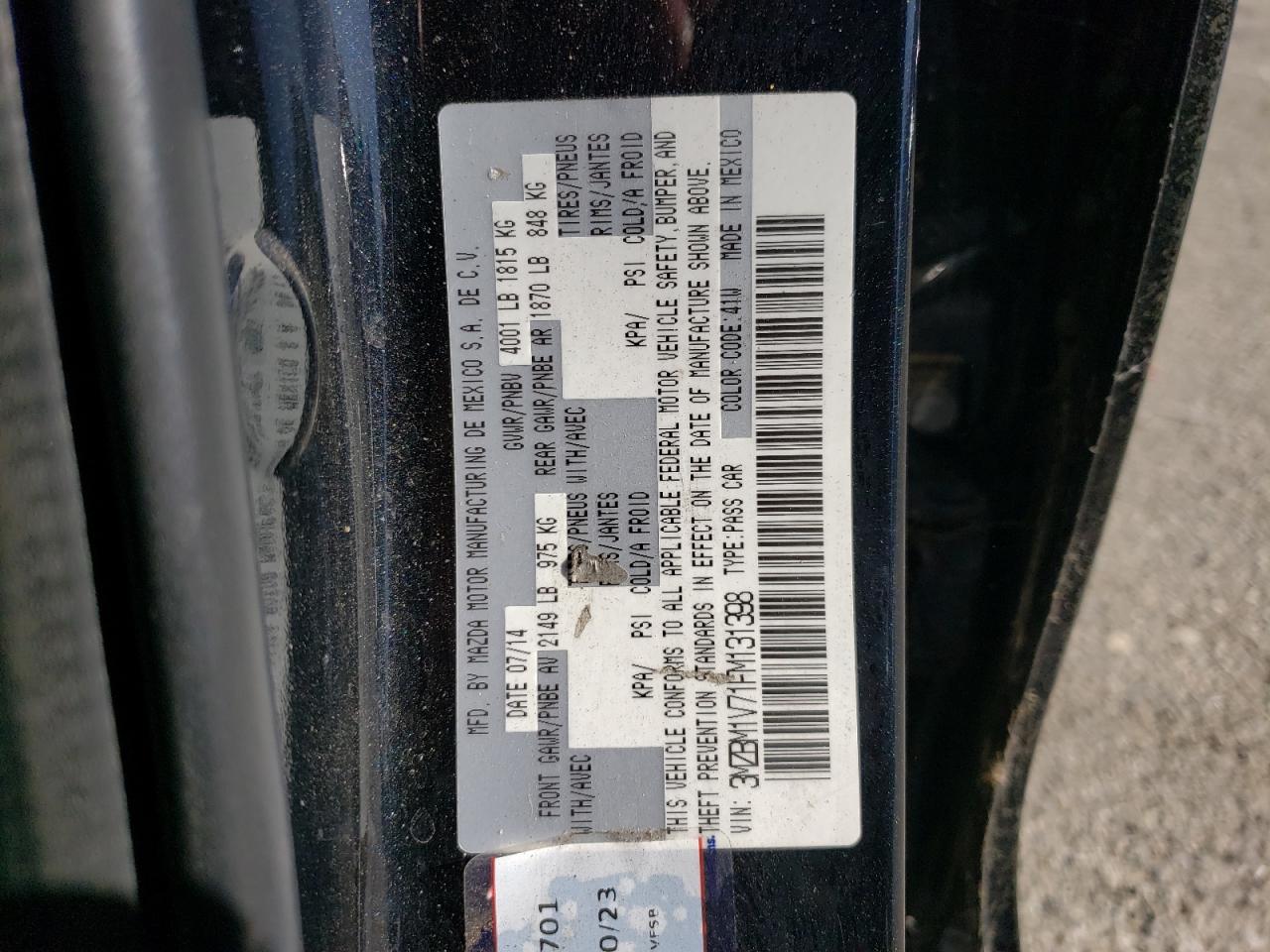 2015 Mazda 3 - Image 12