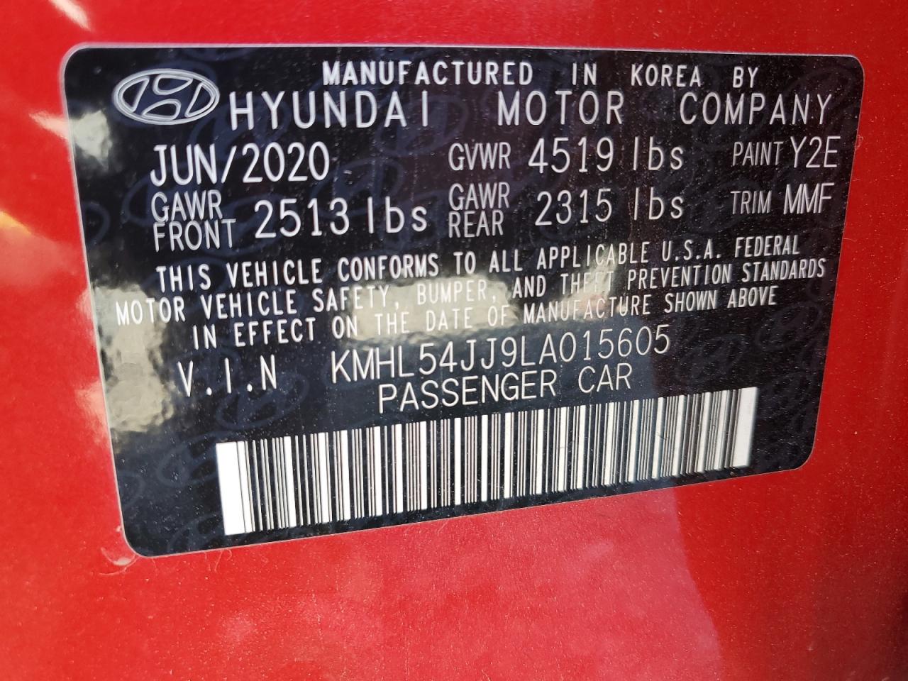 2020 Hyundai Sonata - Image 14