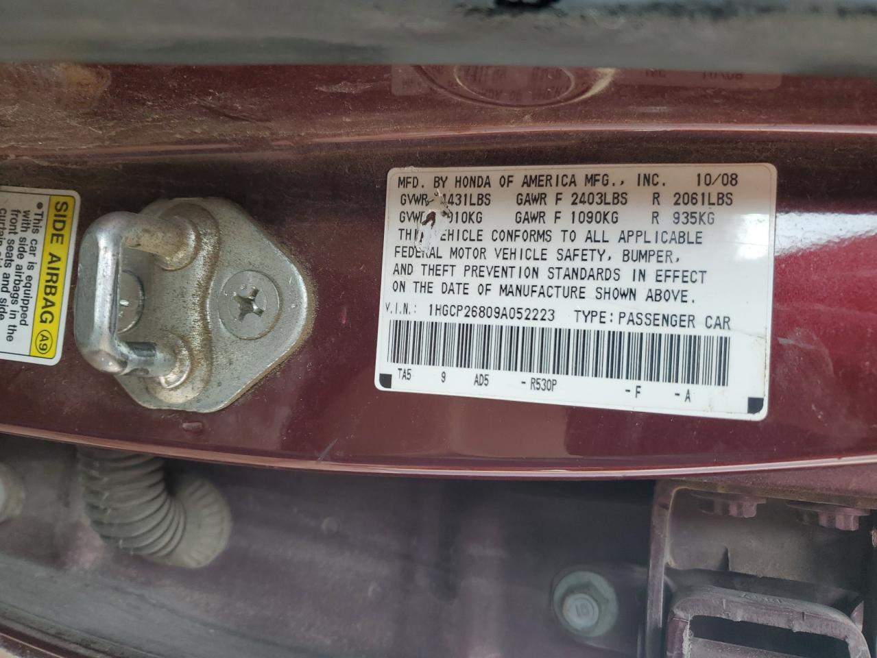 2009 Honda Accord - Image 15