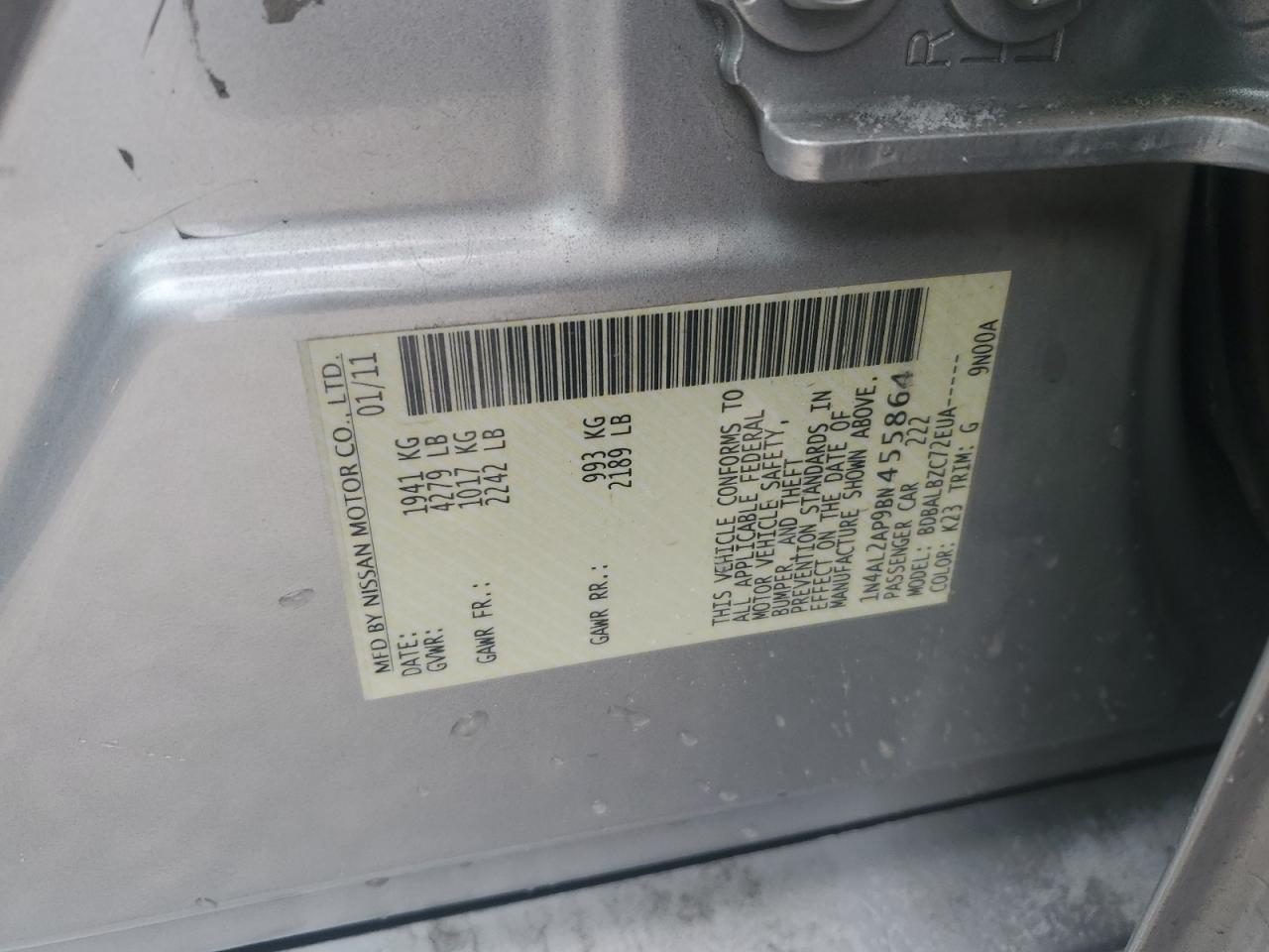 2011 Nissan Altima - Image 13