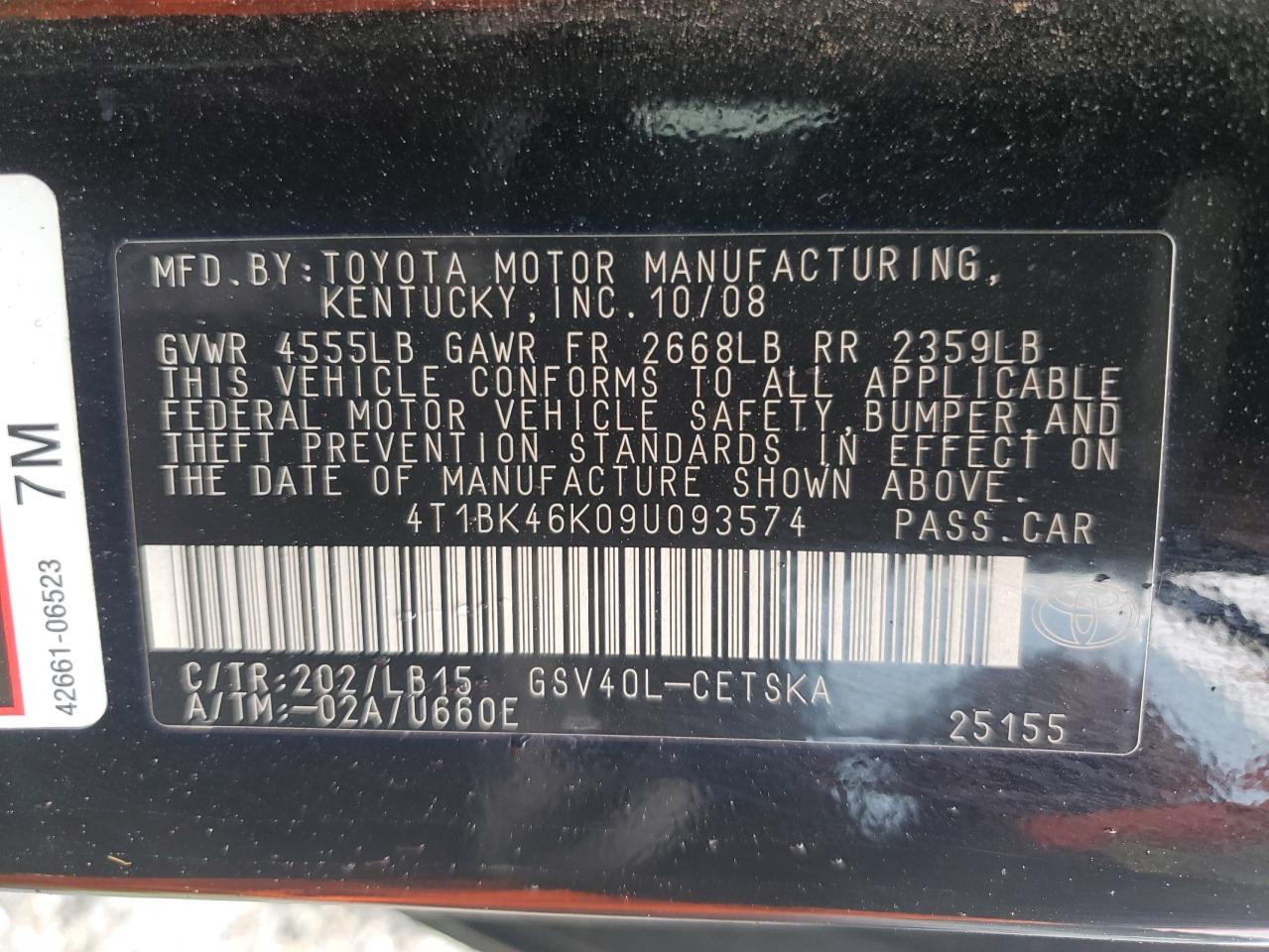 2009 Toyota Camry - Image 13