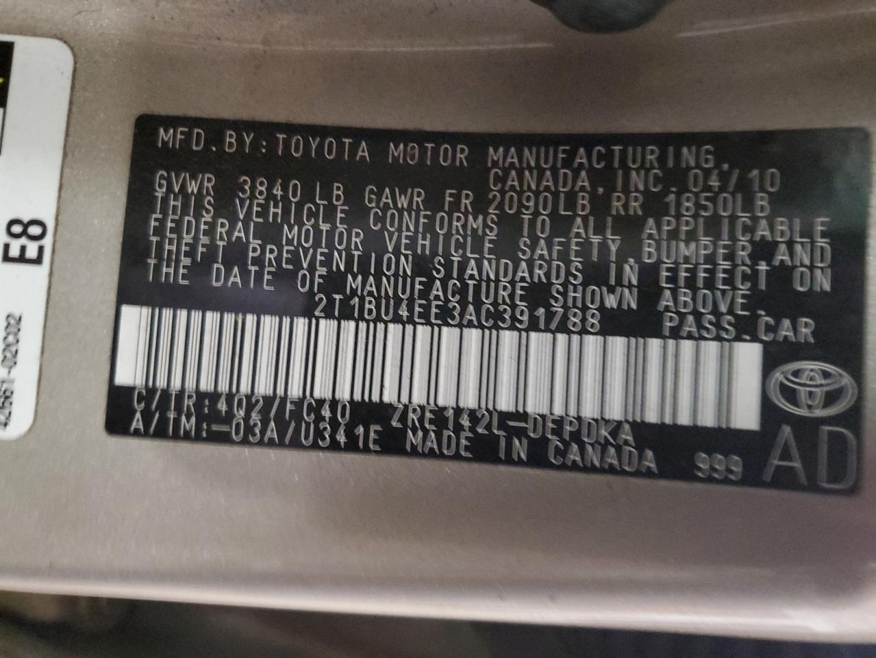2010 Toyota Corolla - Image 14