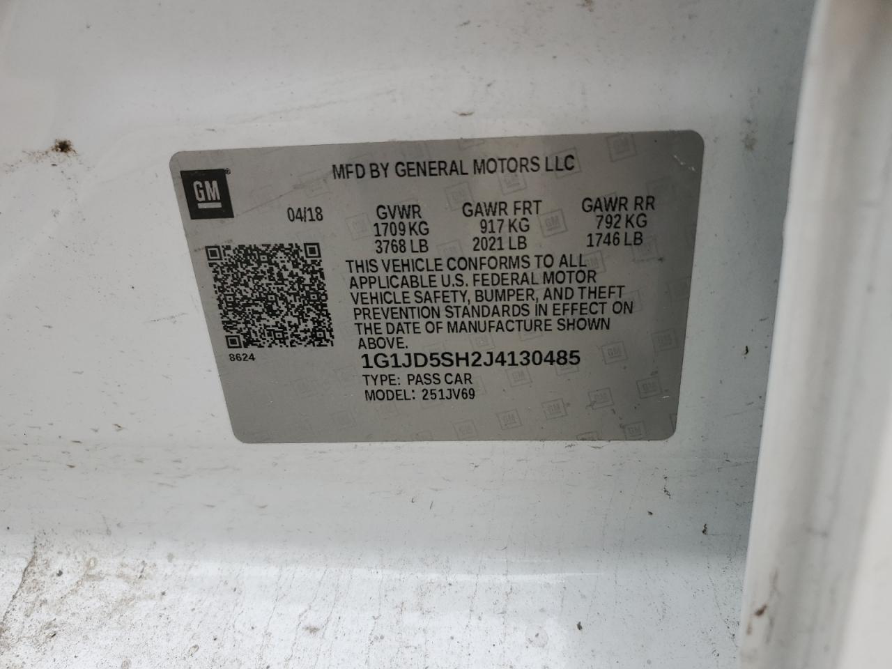 2018 Chevrolet Sonic - Image 12