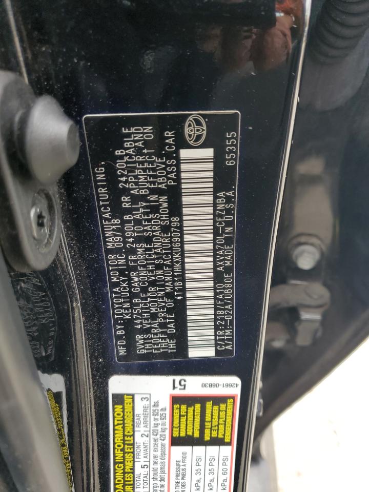 2019 Toyota Camry - Image 13