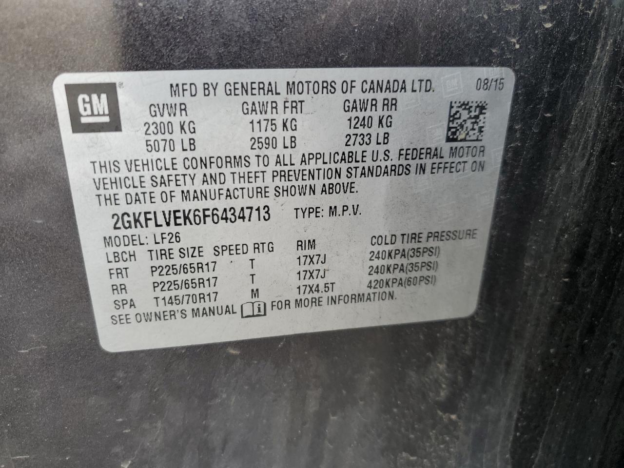 2015 GMC Terrain - Image 12