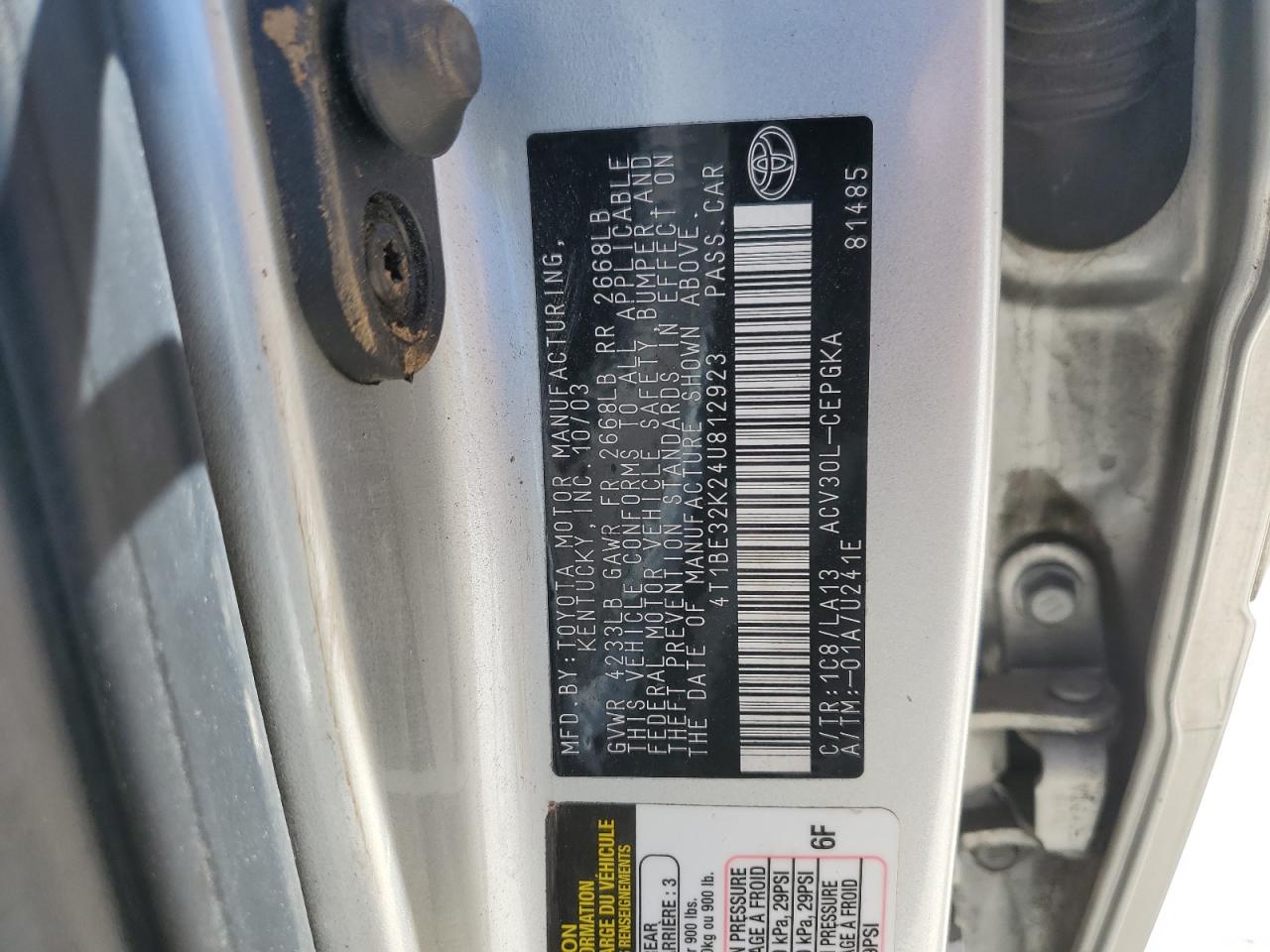 2004 Toyota Camry - Image 14