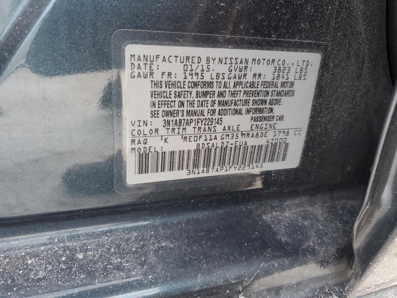 2015 Nissan Sentra - Image 15