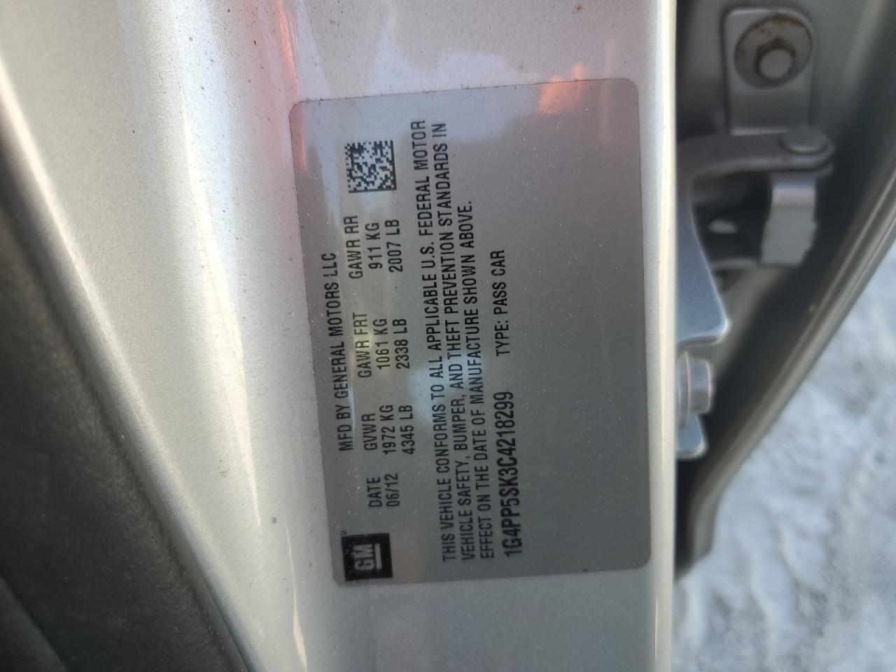 2012 Buick Verano - Image 12