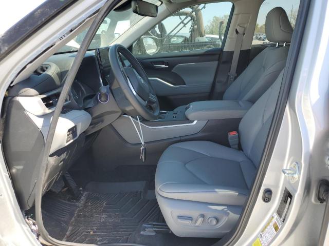  TOYOTA HIGHLANDER 2024 Srebrny