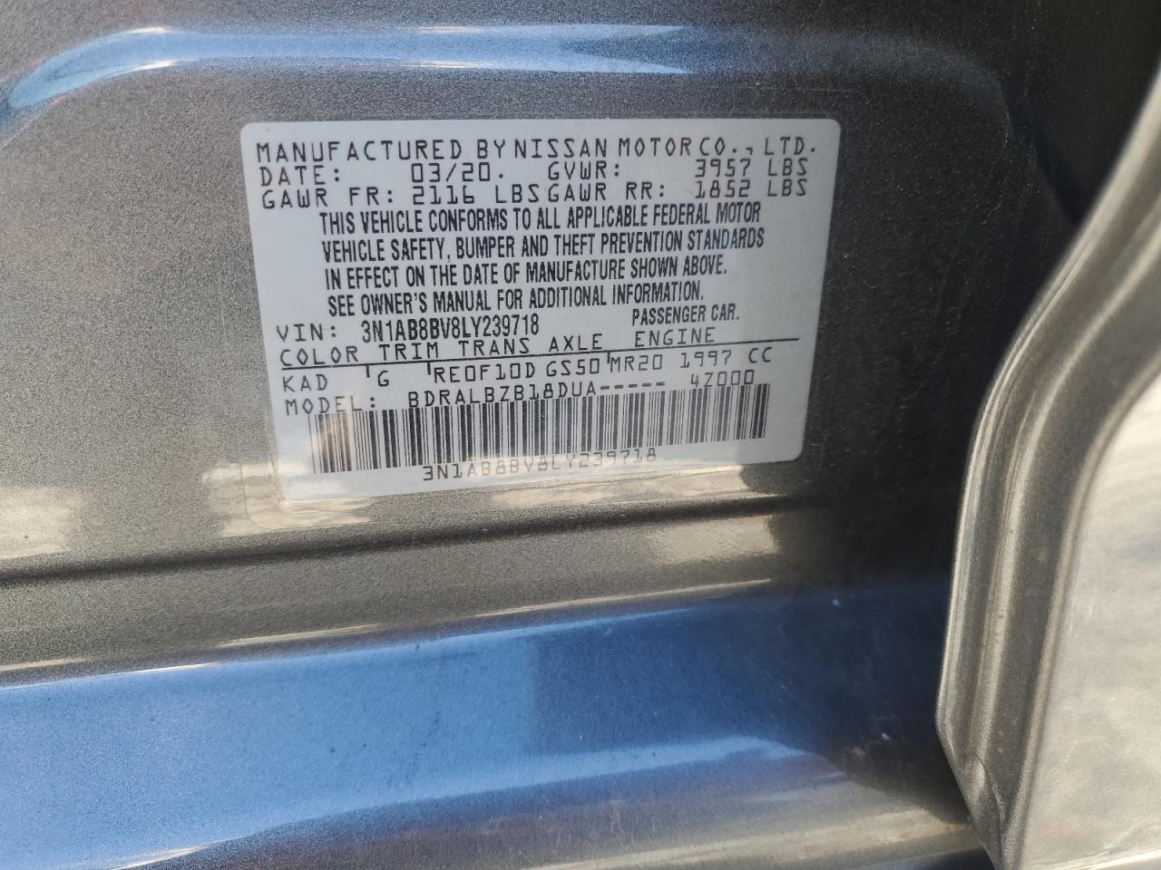 2020 Nissan Sentra - Image 12