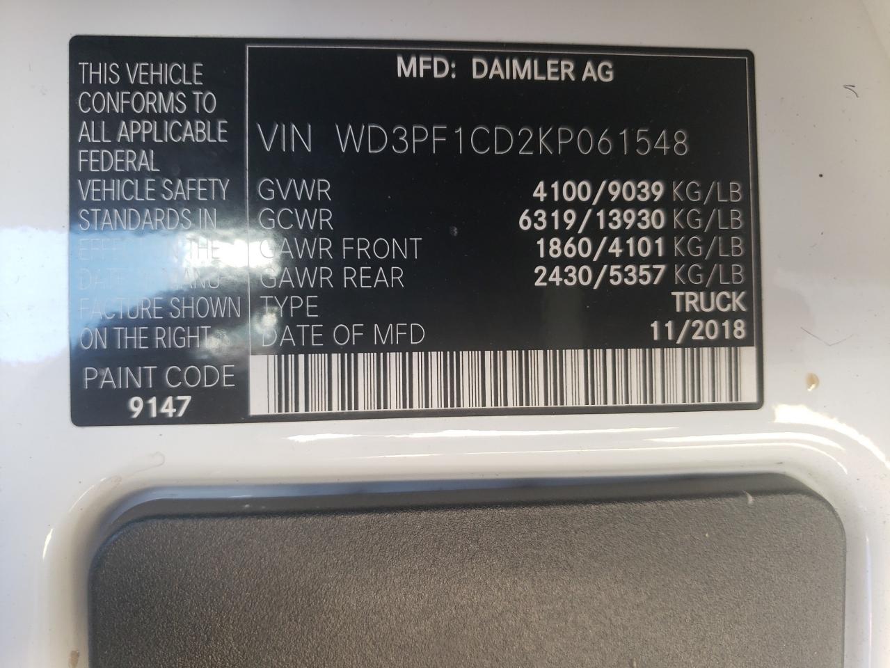 2019 Mercedes-Benz Sprinter - Image 14