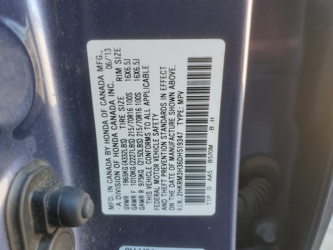 2013 Honda CR-V - Image 14