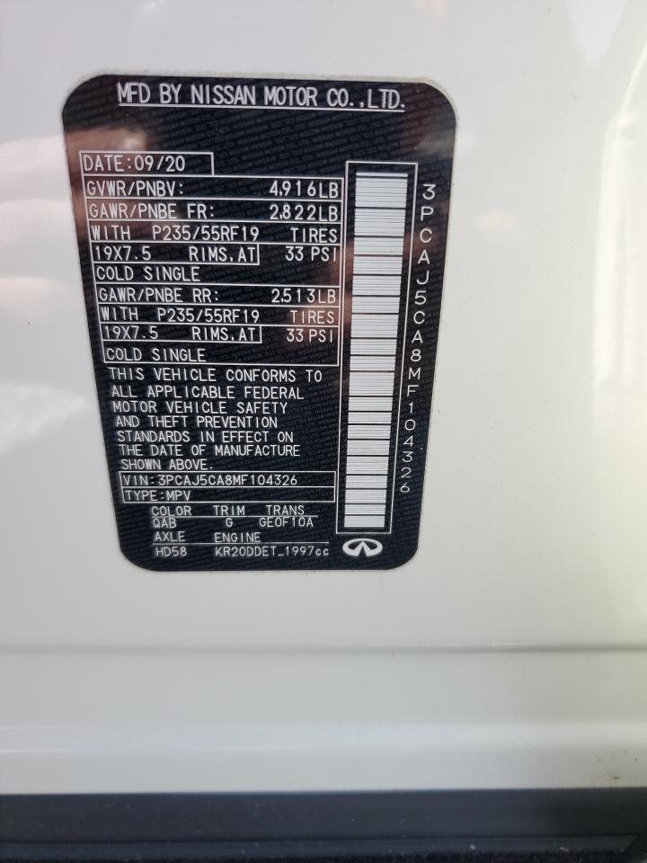 2021 Infiniti QX50 - Image 13