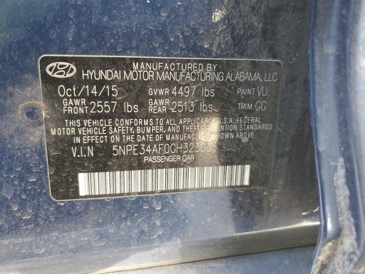 2016 Hyundai Sonata - Image 12