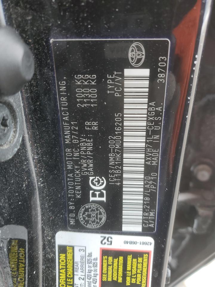 2021 Toyota Camry - Image 12