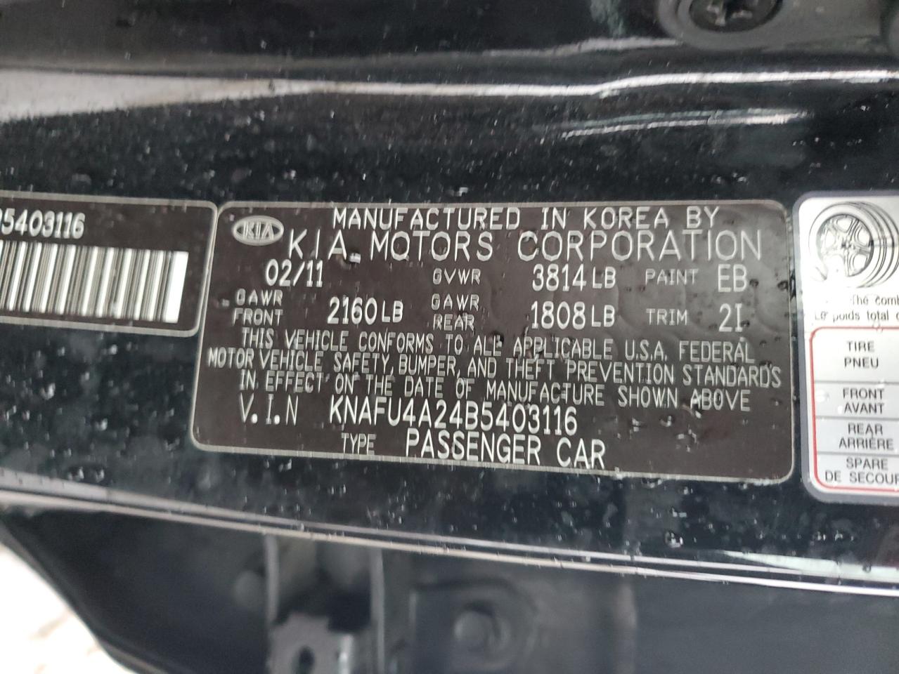2011 Kia Forte - Image 12