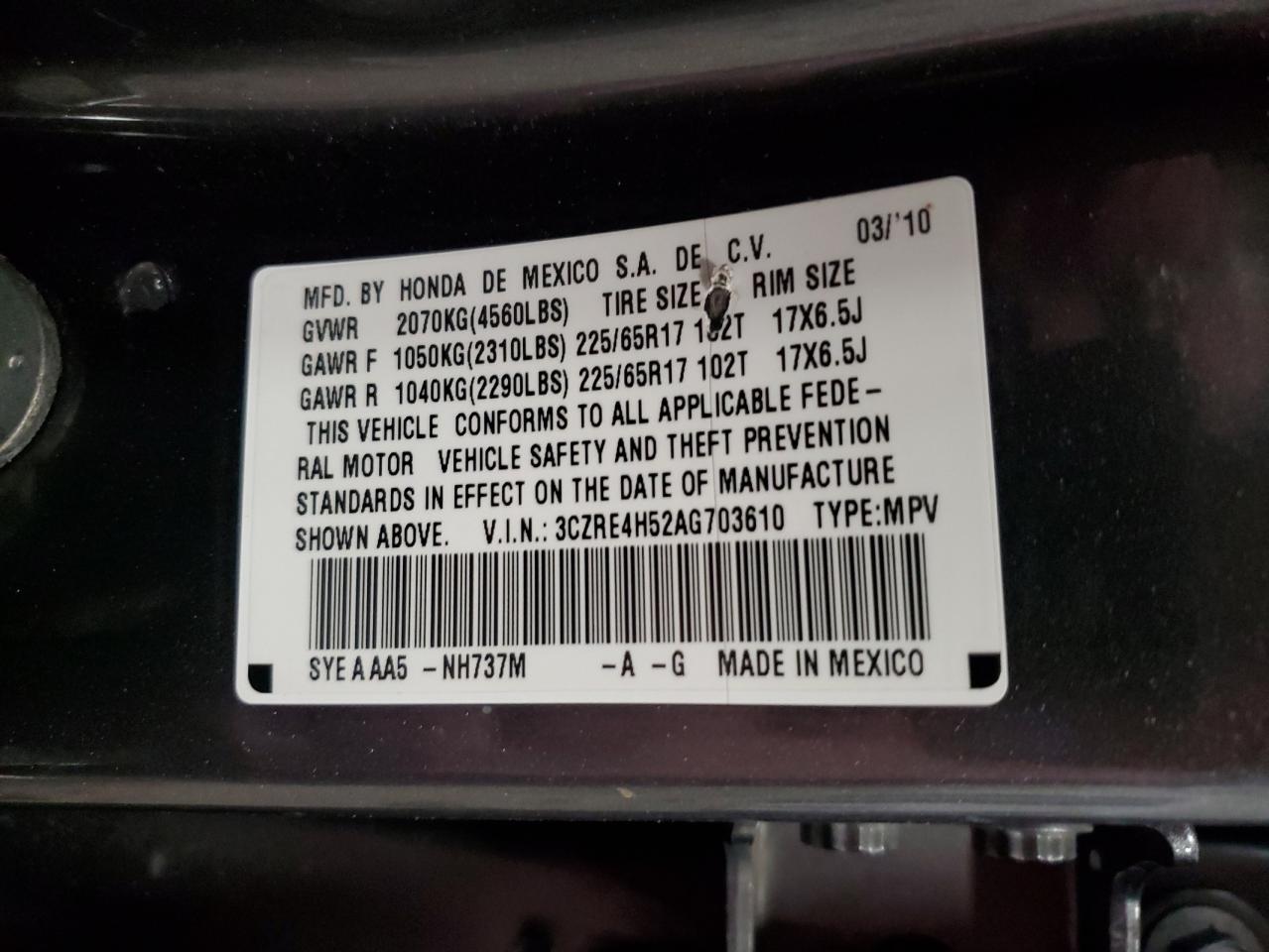 2010 Honda CR-V - Image 16