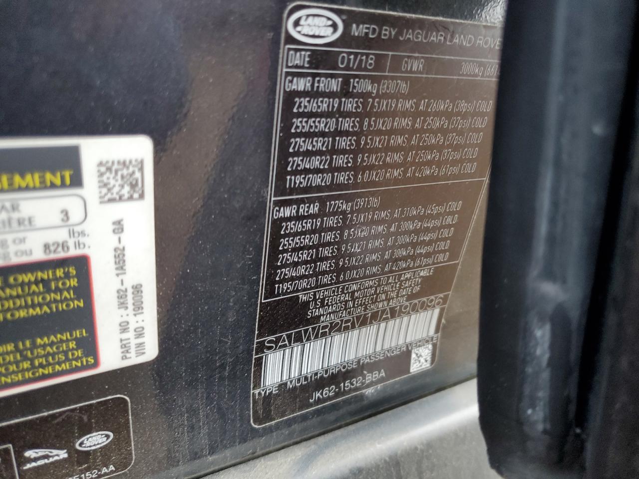 2018 Land Rover Range Rover - Image 14