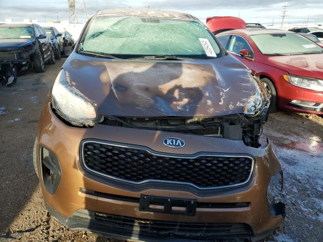  KIA SPORTAGE 2018 Pomarańczowy
