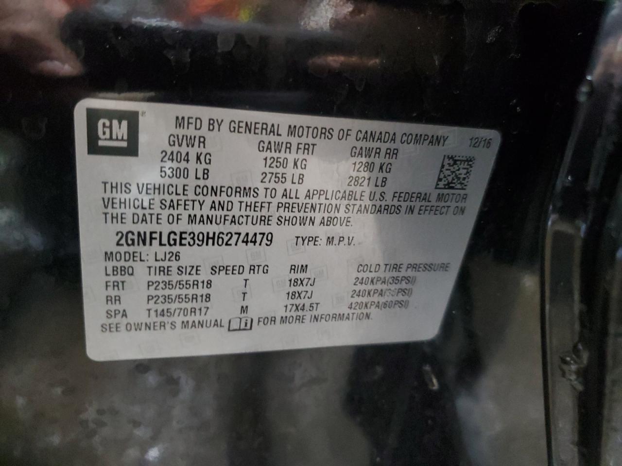 2017 Chevrolet Equinox - Image 13