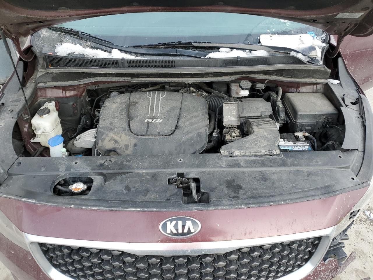 2016 Kia Sedona Ex VIN: KNDMC5C12G6159538 Lot: 45202285