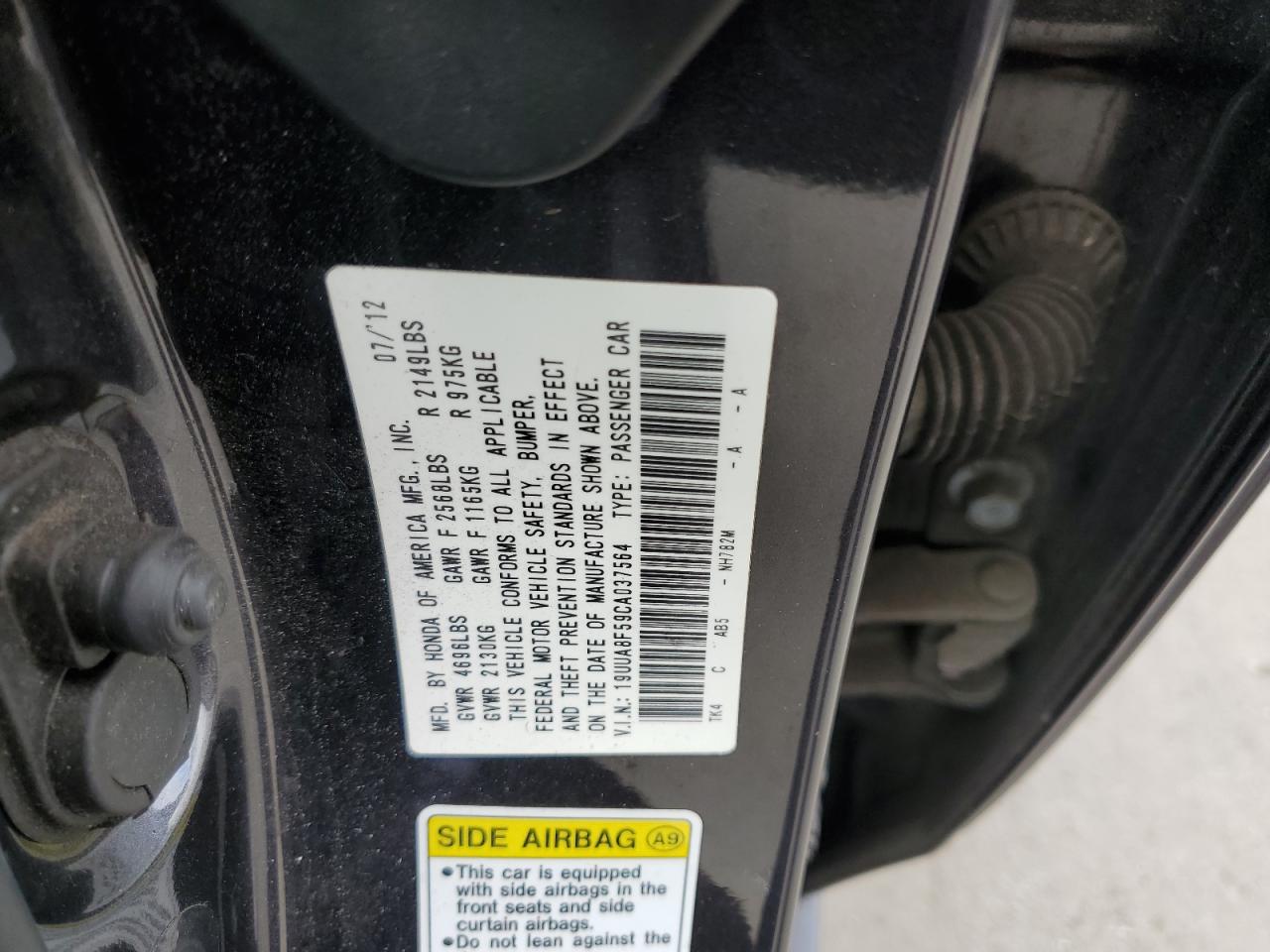 2012 Acura TL - Image 12