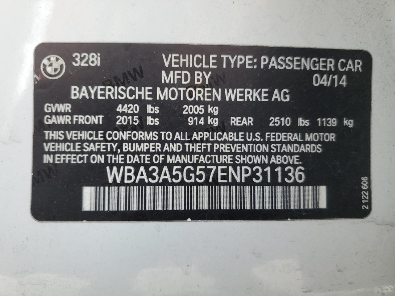 2014 BMW 3er - Image 12