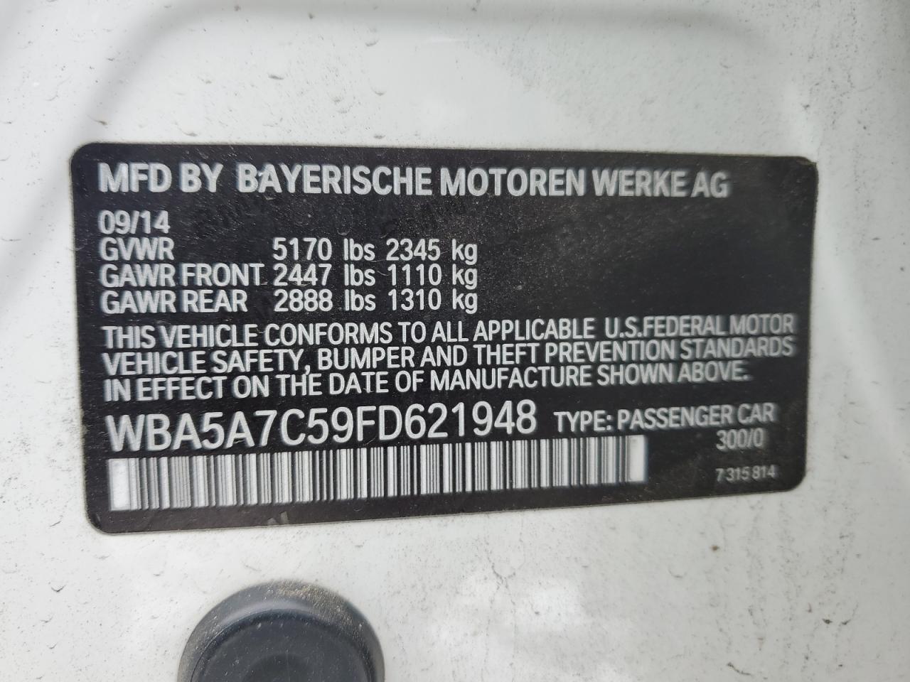 2015 BMW 5er - Image 12