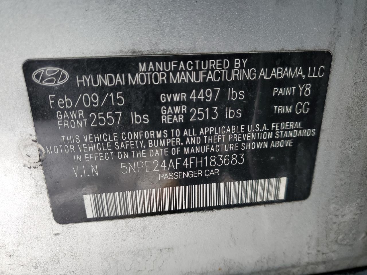 2015 Hyundai Sonata - Image 12