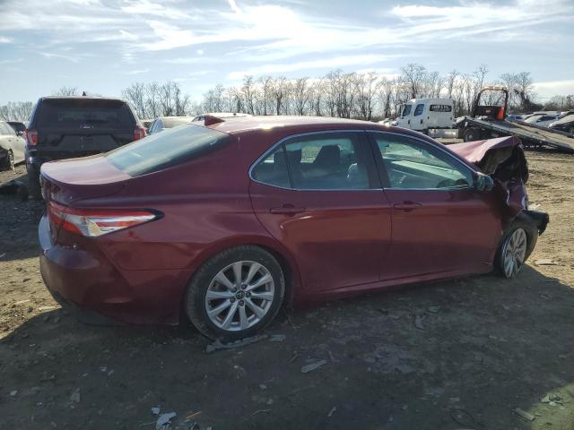  TOYOTA CAMRY 2020 Red