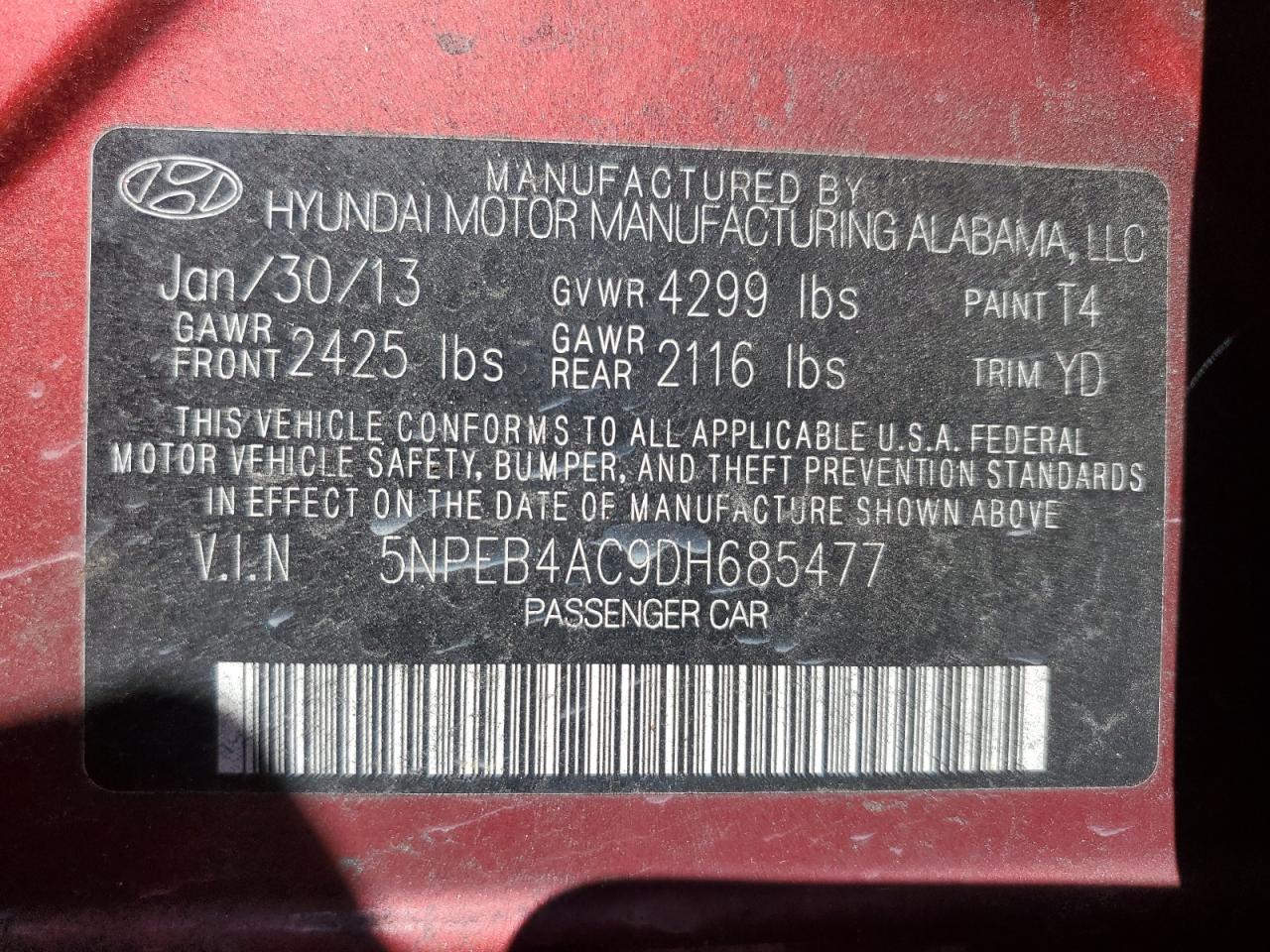 2013 Hyundai Sonata - Image 15