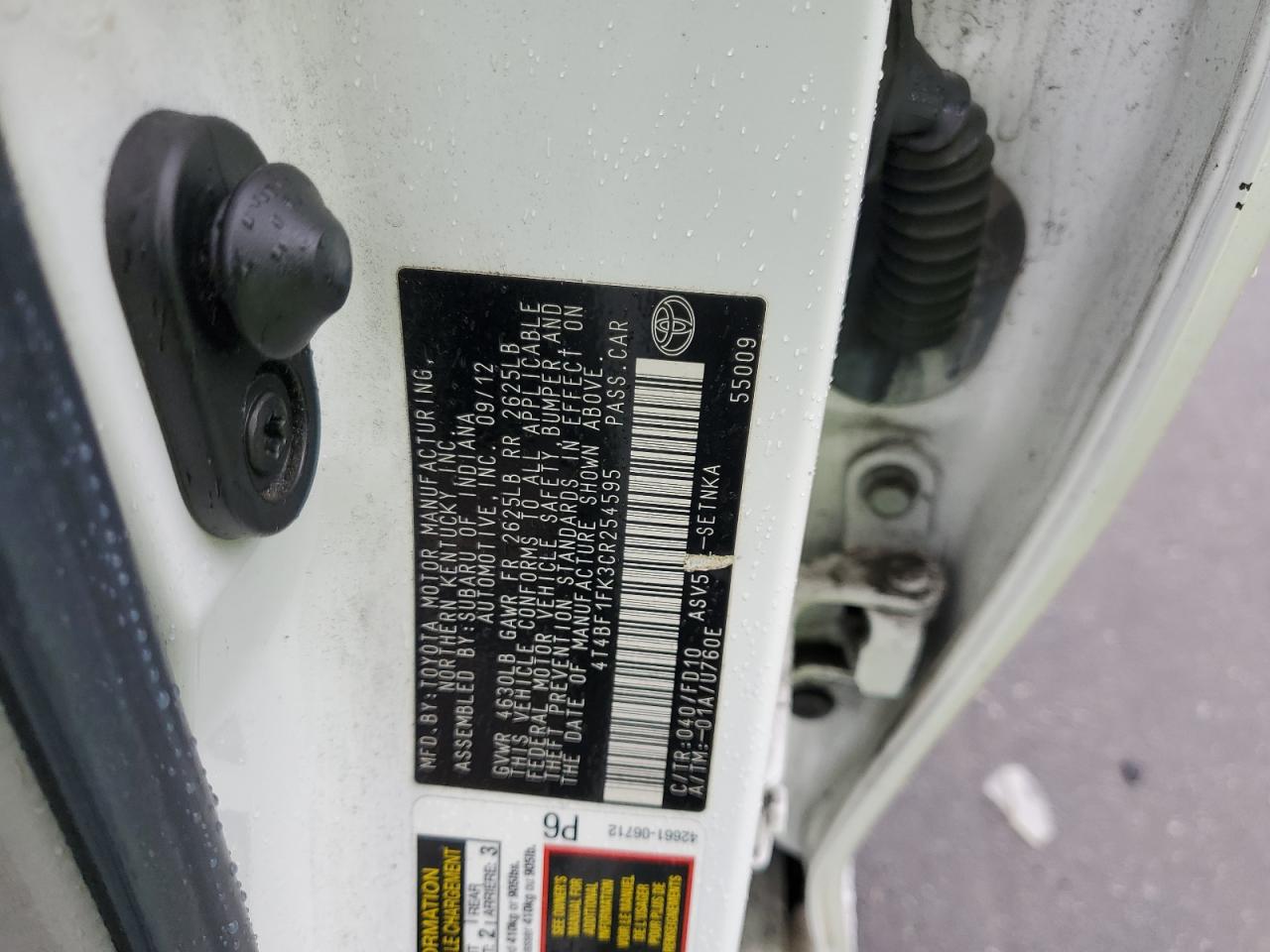 2012 Toyota Camry - Image 12