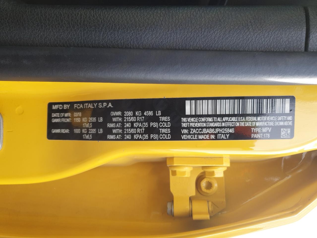 2018 Jeep Renegade - Image 14