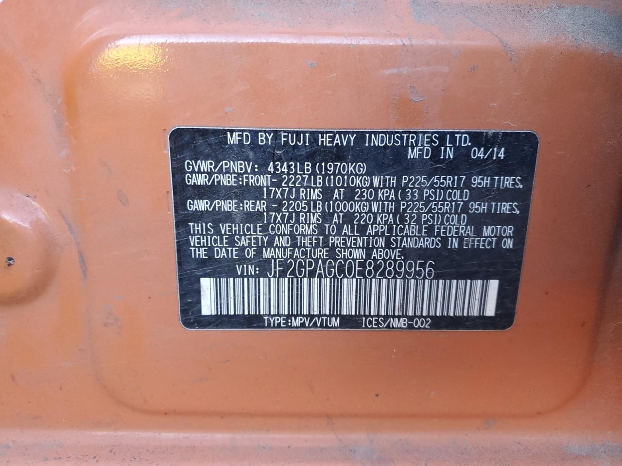 2014 Subaru XV - Image 13