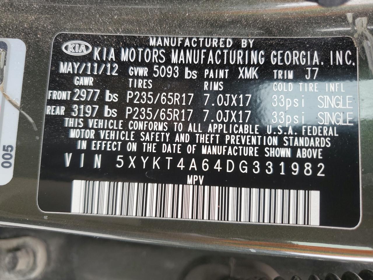 2013 Kia Sorento - Image 13