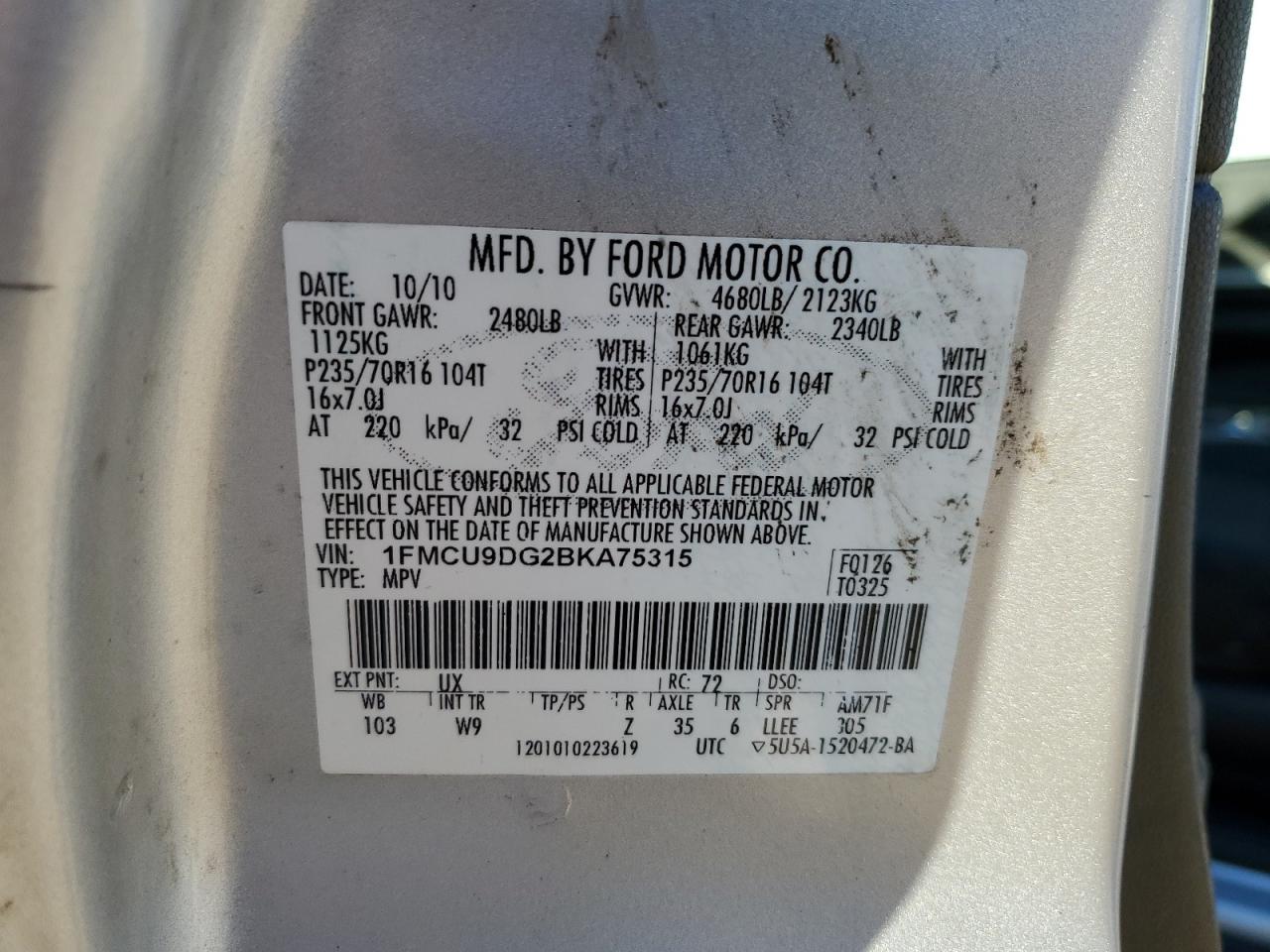 2011 Ford Escape - Image 15