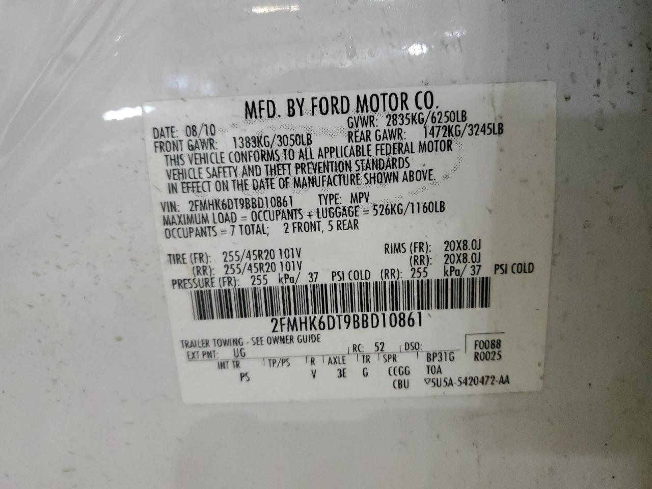 2011 Ford Flex - Image 15