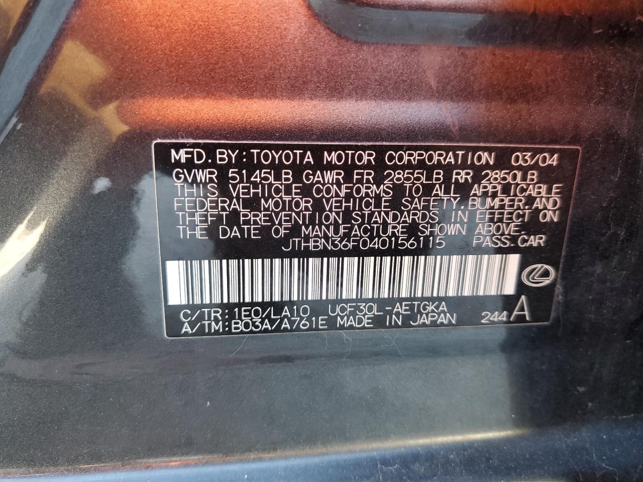 2004 Lexus LS - Image 13