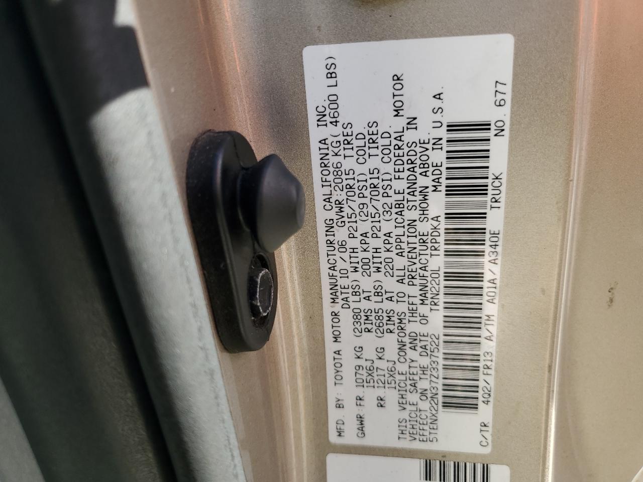 2007 Toyota Tacoma - Image 14