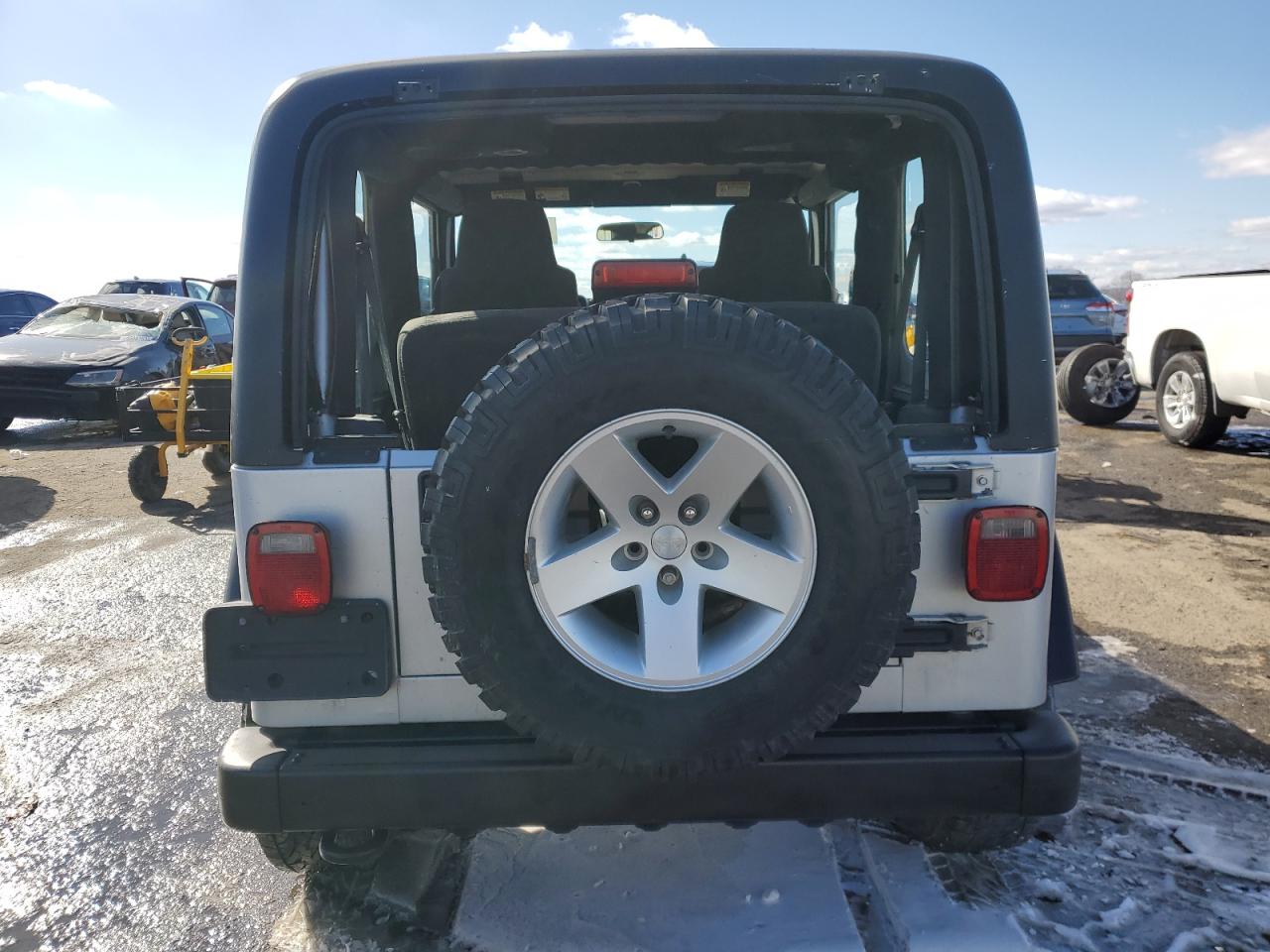 2004 Jeep Wrangler / Tj Rubicon VIN: 1J4FA69S14P766938 Lot: 46284815