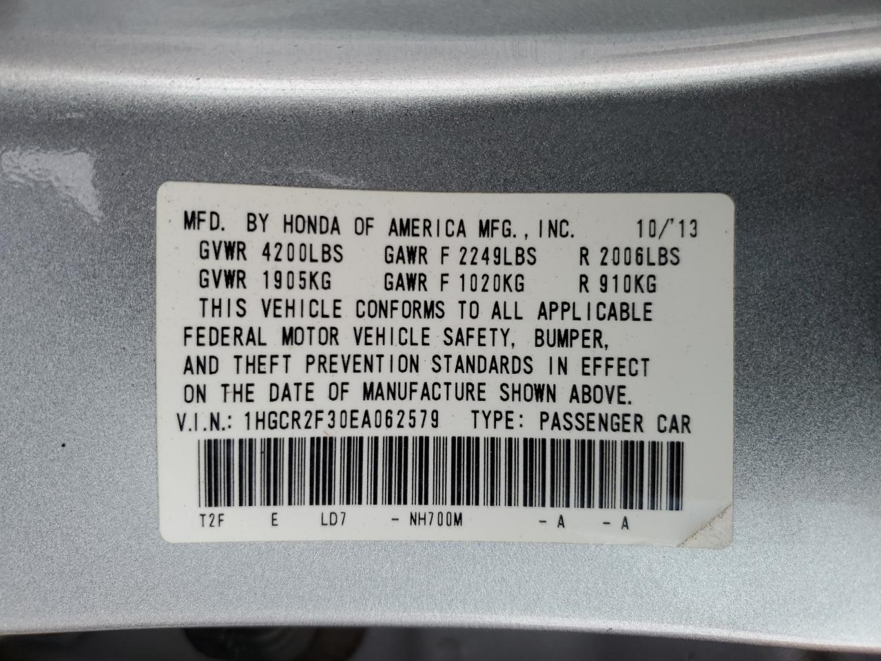 2014 Honda Accord - Image 14