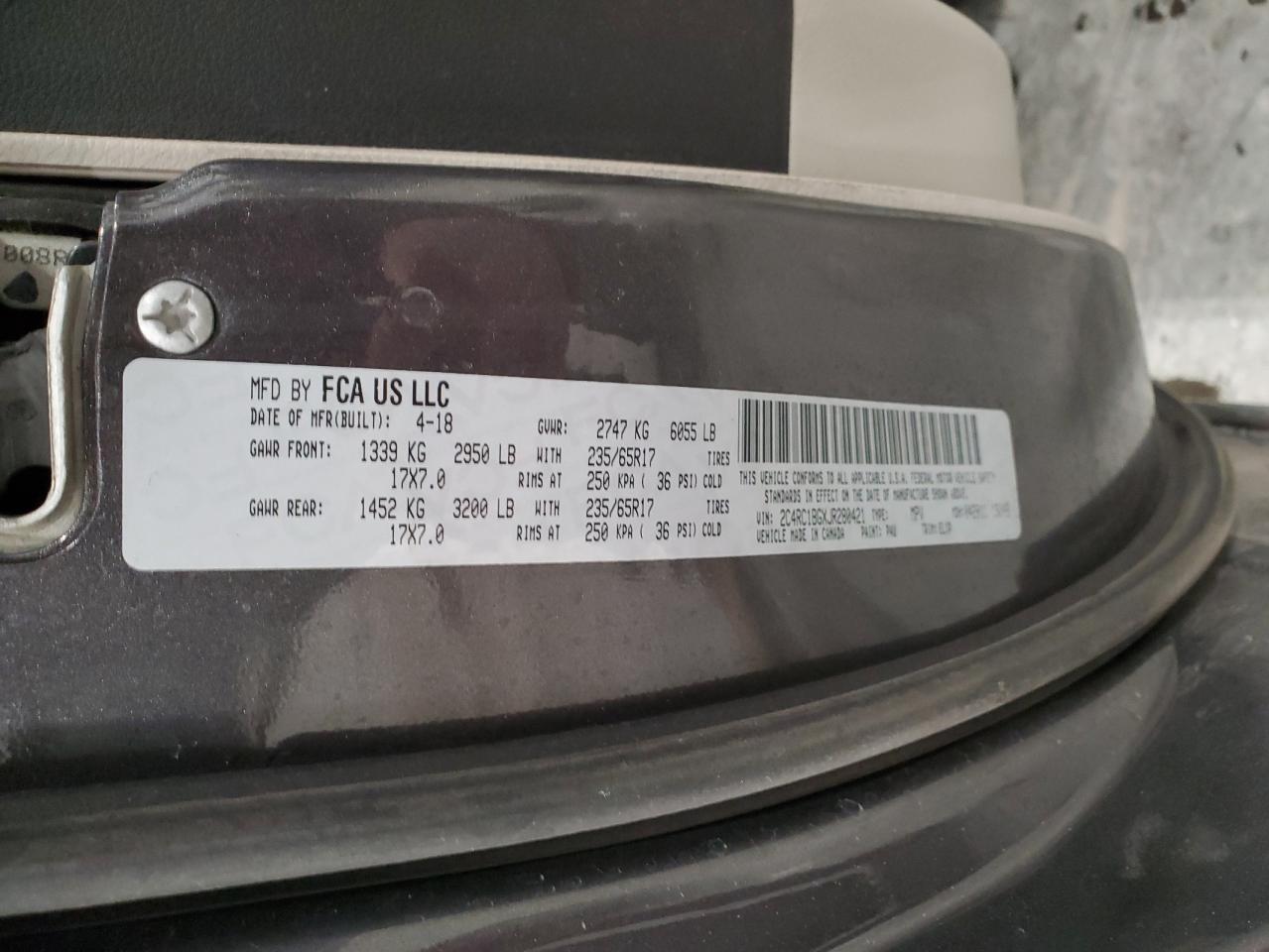 2018 Chrysler Pacifica - Image 13