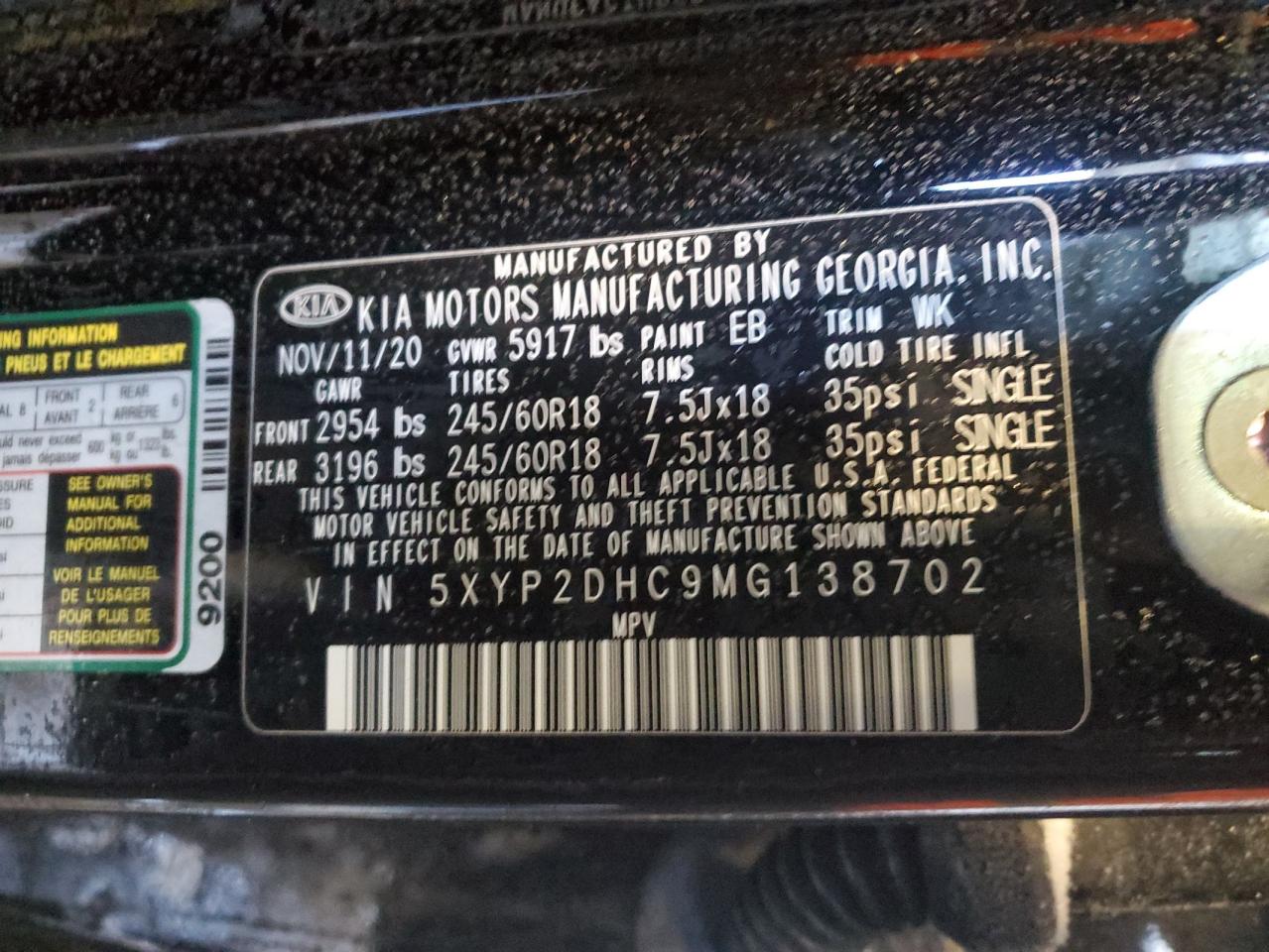 2021 Kia Telluride - Image 14