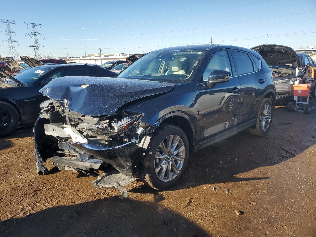 2021 Mazda Cx-5 Grand Touring for Sale in Elgin, IL - Front End