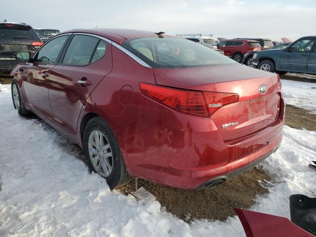  KIA OPTIMA 2013 Red