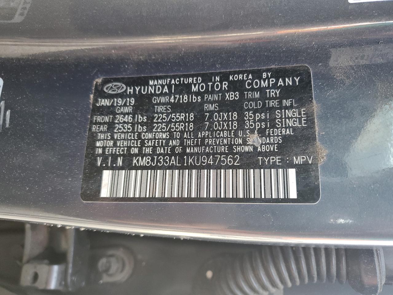 2019 Hyundai Tucson - Image 14
