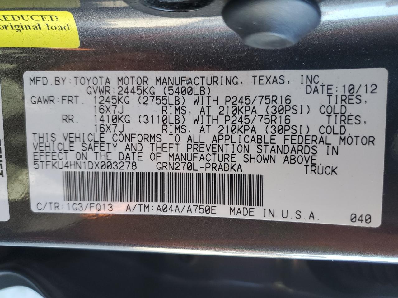 2013 Toyota Tacoma - Image 12