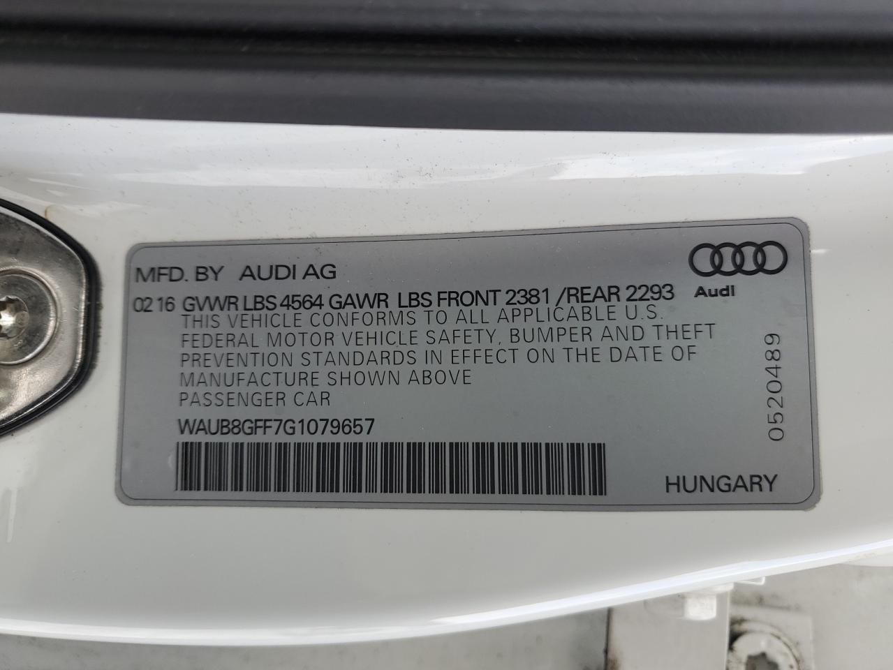 2016 Audi A3 - Image 13