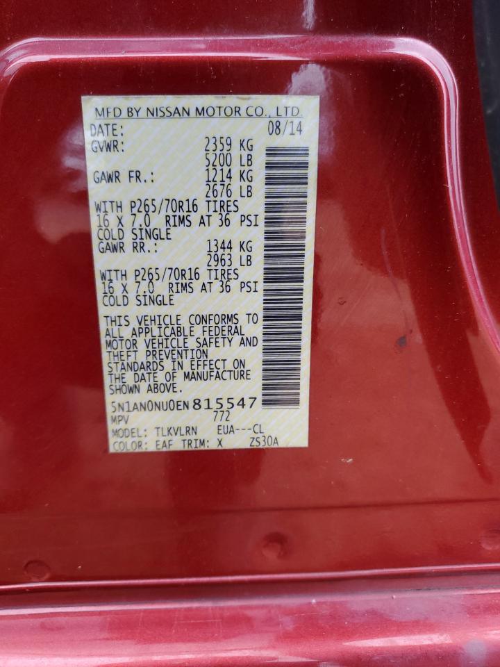 2014 Nissan XTerra - Image 16