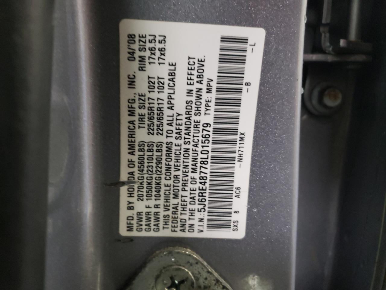 2008 Honda CR-V - Image 12